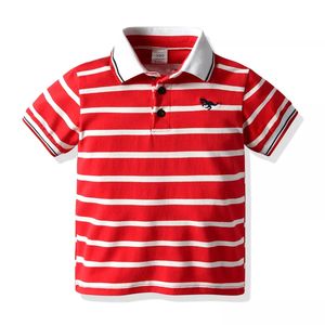 Usine OEM, vente en gros, t-shirts personnalisés pour garçons, vêtements pour enfants, été, nouvelle mode pour garçons, chemise polo brodée - Product Image 6