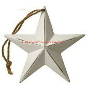 Tela de Papá Noel, superventas y nuevo diseño, estrellas navideñas hechas en la India, colgantes para decoración navideña a la venta - Product Image 1