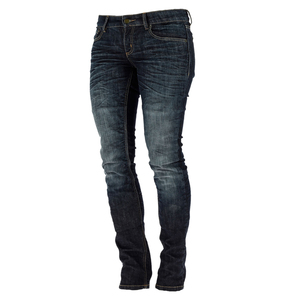 กางเกงยีนส์นักขี่จักรยานซักเบารับการออกแบบได้ตามต้องการสำหรับฤดูหนาวกางเกงยีนส์ทรงสูงสไตล์ยุโรปป้องกันอย่างดีเยี่ยมระบายอากาศสีน้ำเงินเข้ม - Product Image 4