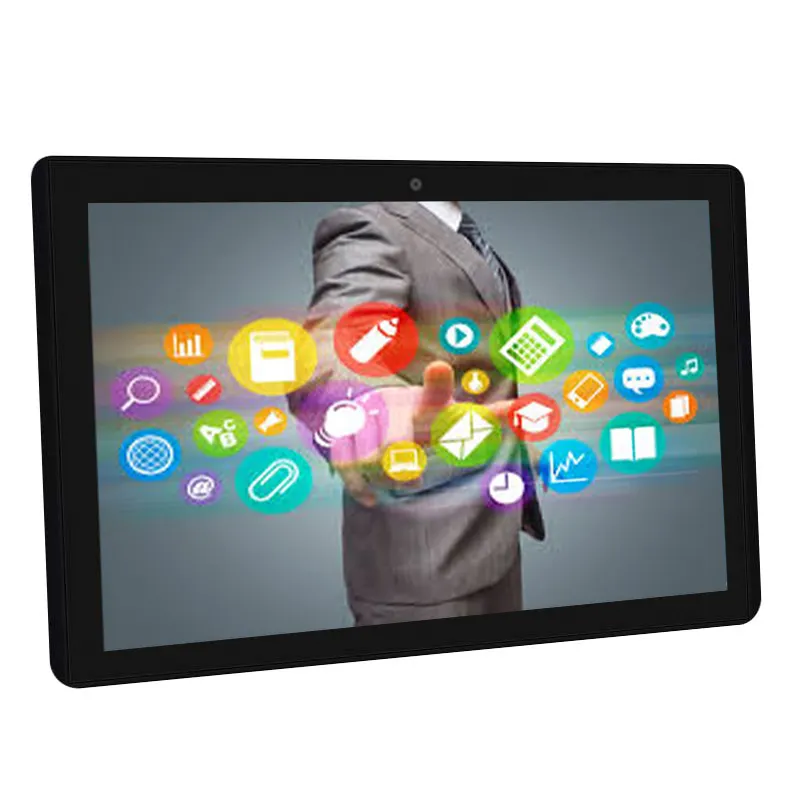 Welcome VESA Wall mounted Case 15.6 inch Touch Screen Wifi Android Tablet with Quod Core for Business