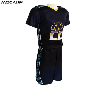 Conception personnalisée, uniformes de crosse pour hommes, vêtements d'équipe, ensemble de sport d'entraînement en polyester respirant à séchage rapide - Product Image 4