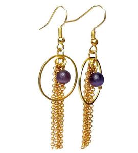 Pendientes de cuentasHechos a mano, felicidad - Product Image 1