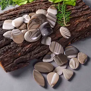 Natürliche Flint Stein Designer Edelstein Cabochons Großhandel Lot Für Anhänger Oder Draht Wrap Schmuck Machen Versorgung