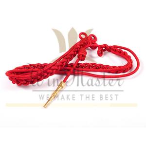 Cordón de hombro de alambre de oro uniforme ceremonial/Cordón de hombro ceremonial Aiguillette - Product Image 5