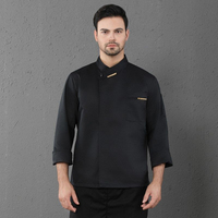 Executive Chef Jas Lange Mouwen Schort Keuken Jas Keuken Werk Uniform Hotel Vrouwen Ober Restaurant Kleding