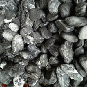 Meilleur vendeur Œuf de neige scintillant d'aménagement paysager Cailloux noirs Pierres Pierres du Vietnam - Product Image 6