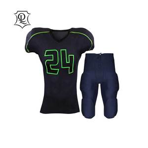 Uniformes de fútbol americano, sublimación barata, juvenil, nuevo diseño - Product Image 1