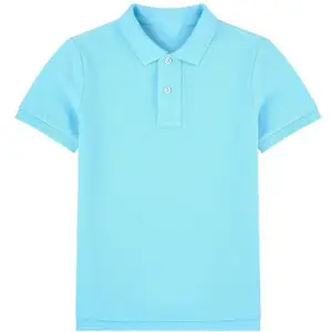 לוגו מותאם אישית 100% כותנה מזדמן גברים של קצר שרוול גולף/Tenis פולו חולצות