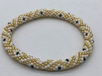 Bracelets en perles de verre - Fabriqués au Népal, bijoux de mode pour femmes, vente chaude, cadeau de mariage et de fête, forme de perles de cristal japonaises