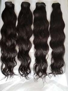 Cheveux indiens naturels, trame vierge, soyeux, de grande qualité, livraison gratuite - Product Image 3