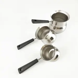 Popular diseño turco árabe griego Cezve Ibrik utensilios de cocina café taza de café más caliente leche olla de cocina