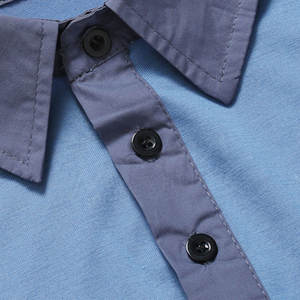 Camiseta holgada para hombre, Polo de Color sólido, diseño nuevo, venta al por mayor - Product Image 4