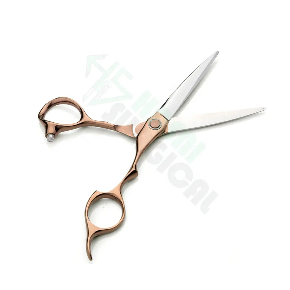 High Quality Professional Barber/Salon Scissor Hair Cutting - 6.5"-Straight Edge Razor Sharp By HASNI SURGICAL