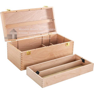 Top Selling Durable Wooden Quality Craft <b>Tool</b> Boxes Handmade Heavy Duty <b>Tool</b> <b>Storage</b> <b>Cabinet</b> Factory Wholesalers Direct Vietnam - Product Image 1
