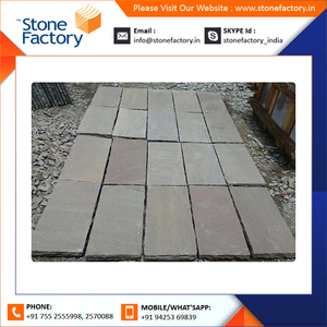 Nuevo diseño Raj Green Sandstone Patio Pack Azulejos y bloques de pavimentación natural para exteriores con acabado superficial pulido Precio bajo - Product Image 3
