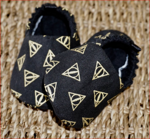 knitted baby booties-100% organic cotton fleece knitted booties for unisex boy and girl baby booties - Product Image 2