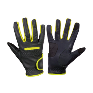 Gants en cuir équestre à confort avancé pour l'hiver Micro tissu couture course sécurité équipement de sport OEM - Product Image 4