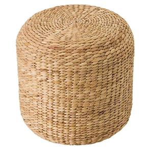 Vente en gros de tabouret rond en jacinthe d'eau naturelle pouf tressé à la main fabriqué au Vietnam prix compétitif décoratif pour la maison - Product Image 4