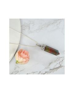 Pendentif crayon d'agate naturel, pierre précieuse, 1 pièce - Product Image 3