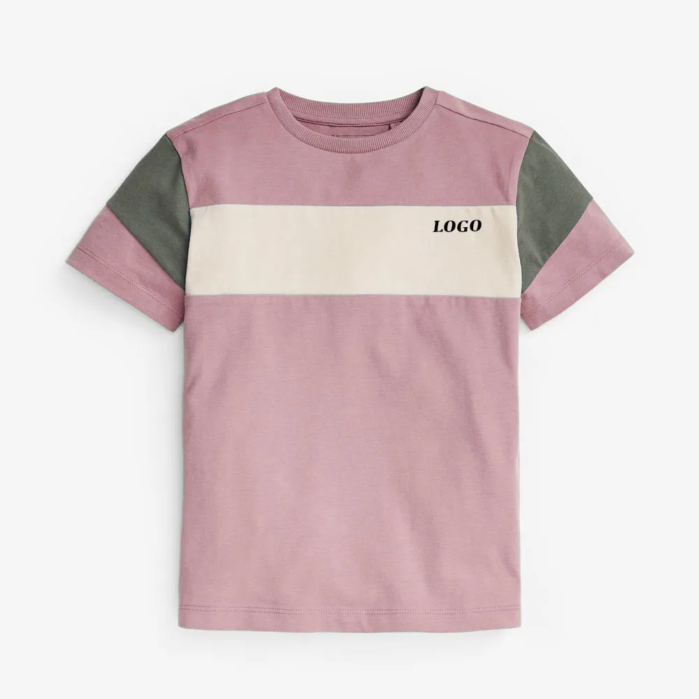 Kaus Lengan Pendek Anak Desain Baru Grosir Cetakan Logo Kustom Kualitas Tinggi Keluaran Baru 2022
