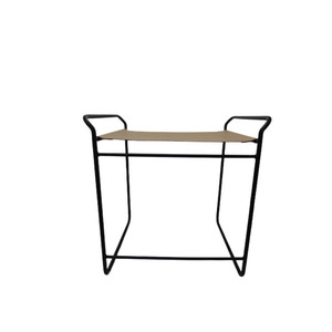 Mesa de centro de lujo moderna, base de acero inoxidable, vidrio templado, superior - Product Image 3