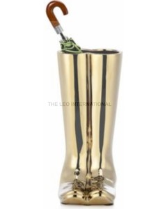 Porte-parapluie en métal noir de forme ronde, style fantaisie, aspect luxueux, utilisé pour l'entrée de la maison, porte-parapluie décoratif - Product Image 5