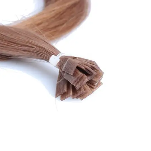 100% Virgin Human Keratin Hair Extensions Vendors Pre Bonded Keratin Flat Tip