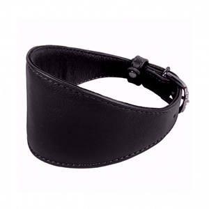 Galgo perro de caza acolchado Collar de perro de cuero cómodo hecho a la medida todos resistente a la intemperie - Product Image 3