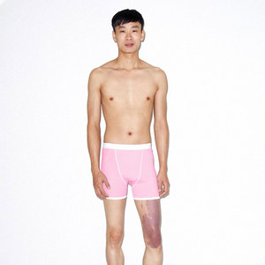 กางเกงบ็อกเซอร์ชายแบรนด์ OEM ขายส่ง ผ้าโพลีเอสเตอร์ ไร้ตะเข็บ - Product Image 4