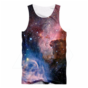 Vente en gros de débardeurs en coton respirants ajustés en coton pour hommes avec logo personnalisé unique en vente en gros - Product Image 3