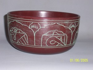 Aluminium sculpté avec plus de mélange de métal bol chantant coloré bon son pour la méditation article religieux - Product Image 2