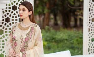 Tenue de fête pour femmes, costume en mousseline de soie - Product Image 3