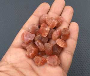 ชุดอัญมณีหลวมที่ไม่ผ่านการบำบัดผิวหยาบของผิวส้มธรรมชาติจำนวน10ชิ้นที่น่าสนใจจากผู้ค้าส่งชาวอินเดีย - Product Image 4