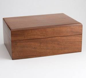 Suministros funerarios de madera para adultos, urna de cremación de madera con acabado personalizado para cenizas, venta al por mayor - Product Image 3