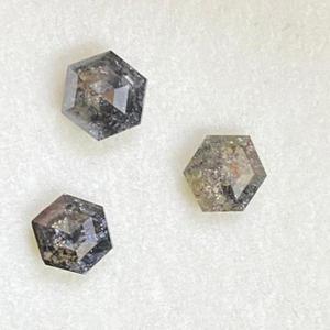 100% Muối Tự Nhiên Và Hạt Tiêu Kim Cương Hình Lục Giác Lạ Mắt, Hình Dạng Geomatric Muối Và Hạt Tiêu Kim Cương Tự Nhiên - Product Image 4