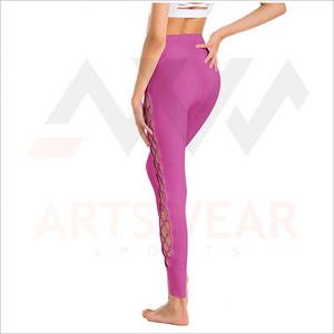 Mallas deportivas personalizadas para mujer, Leggings Sexy con Logo personalizado, alta calidad, nuevo diseño, precio al por mayor, 2022 - Product Image 4