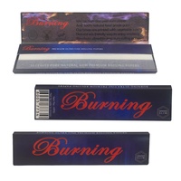 Papier à rouler Kingsize en gomme arabique naturelle à combustion lente, sans OGM, en papier de riz blanc, anti-bouclage, pour emballage alimentaire - Ventes Flash