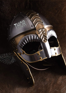 Armour <span class=keywords><strong>Beowulf</strong></span> brill En Mũ bảo hiểm với plangency và chuỗi mail Thời Trung Cổ áo giáp Mũ Bảo Hiểm Thời Trung Cổ chiến binh Wearable Armor Mũ bảo hiểm - Product Image 4