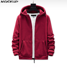 Sudadera con capucha personalizada de lana para hombre Sudadera con capucha de mezcla de algodón con forro de la mejor calidad Producto de venta superior Sudadera con capucha - Product Image 5