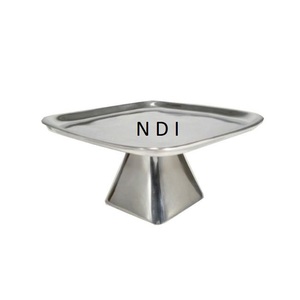 Soporte de servidor de pastel de taza multinivel para soporte de pastel plegable duradero de la mejor calidad soporte de servidor de pastel de postre de comida ecológico - Product Image 1