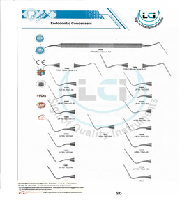 Condenseurs endodontiques, 6 pièces, qualité professionnelle - Product Image 1