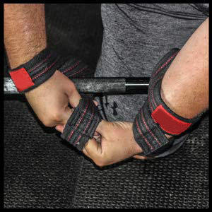 Cotton Figure 8 <b>Weight</b> Lifting Straps Dead Lift Wrist Strap Pull-ups Horizontal <b>Bar</b> Powerlifting-for Gym Fitness Bodybuilding - Product Image 4