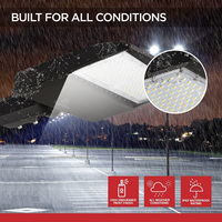Lampadaire led imperméable 220-240v, éclairage d'extérieur, lampe d'autoroute, 100w, 150w, 200w, 300w, pour parking