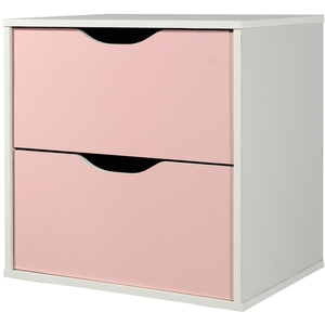 Coloré 2 tiroirs table de chevet - Product Image 1