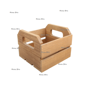 Designer square shape vegetables <b>basket</b> exclusive quality customized size wood <b>basket</b> from manufacturer in india - Product Image 3