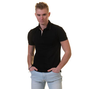 เสื้อโปโลแบรนด์ของคุณเอง,เสื้อโปโลแขนสั้นสำหรับผู้ชาย Cotom Man - Product Image 2