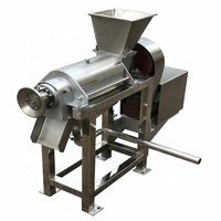Koude pers commerciële sapcentrifuge/fruitsapcentrifuge/schroefpers voor fruit en groenten