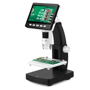 <span class=keywords><strong>Microscope</strong></span> numérique Portable de bureau LCD G710, HD 4.3 P, 1080 pouces, avec 8 lumières Led - Product Image 1
