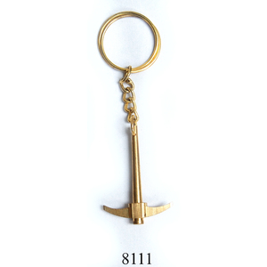 Nautical Brass Decorative <b>Hindu</b> Religious Key Chain with Brass Key Ring for Promotional Gift Key Holder - Product Image 2