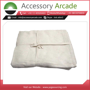 Manta de algodón suave tejida a mano Producto de esteras cómodas - Product Image 3